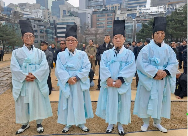 '겨울속의 봄날', 중종대왕 제 479주기 제향, 서울 선정릉 내 정릉(靖陵) 봉행