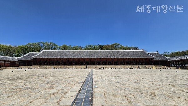 조선왕실의 사당, 종묘 정전 새롭게 문을 활짝 열다
